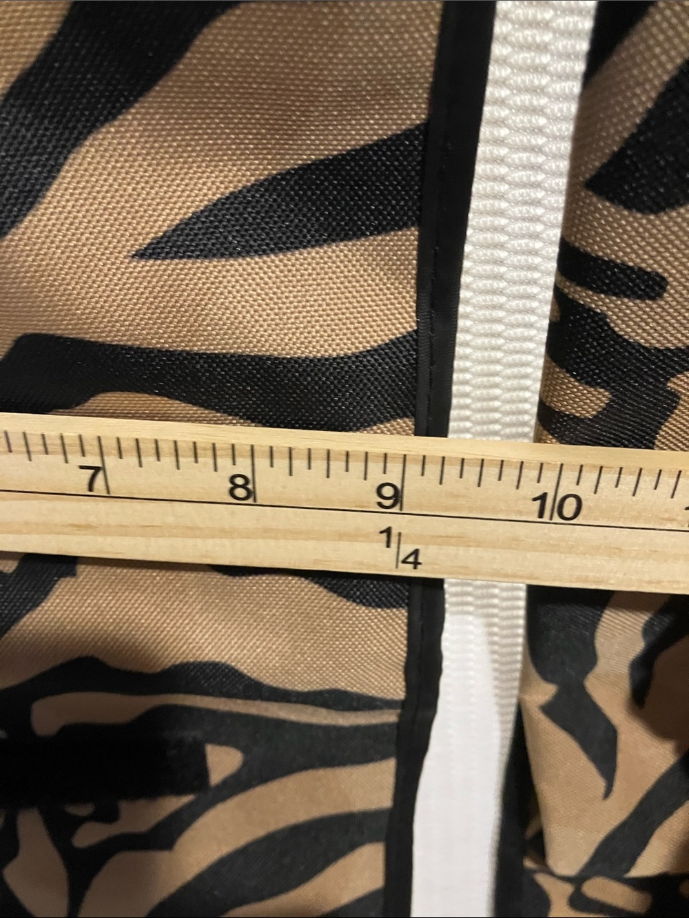 Zebra print in tan and black multi bags 4in1 - Picture 9 of 16